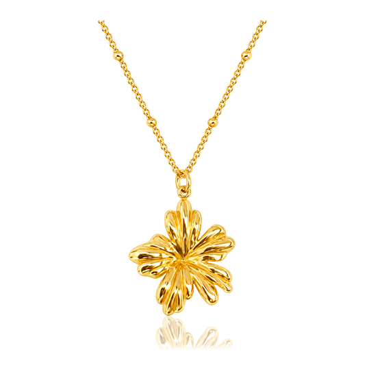 Gold Sun Necklace