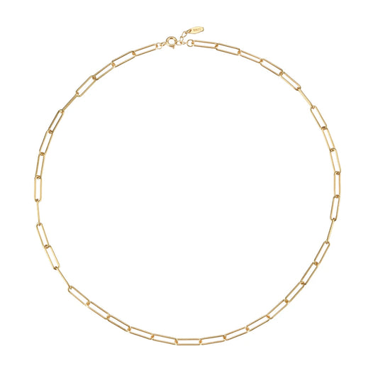 Gold Long Links Choker 