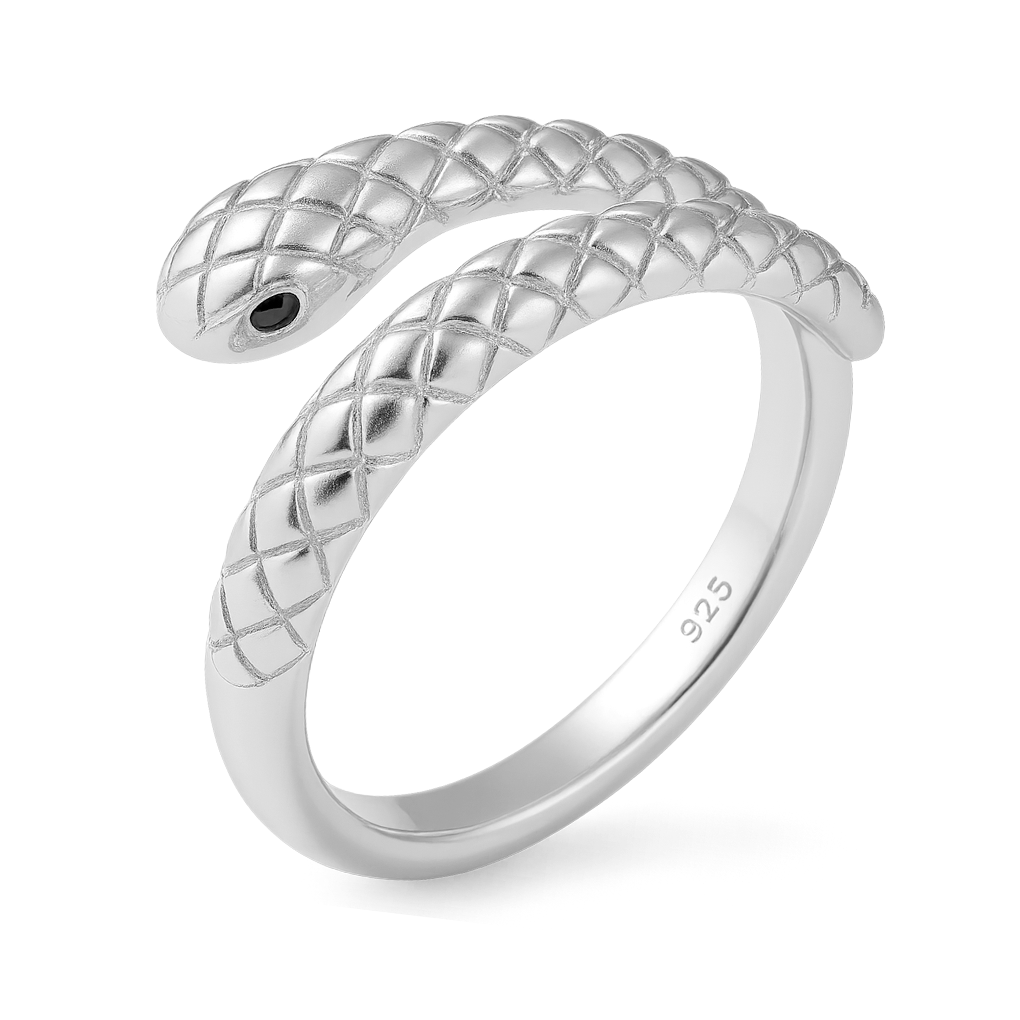 Silver Serpent Ring 