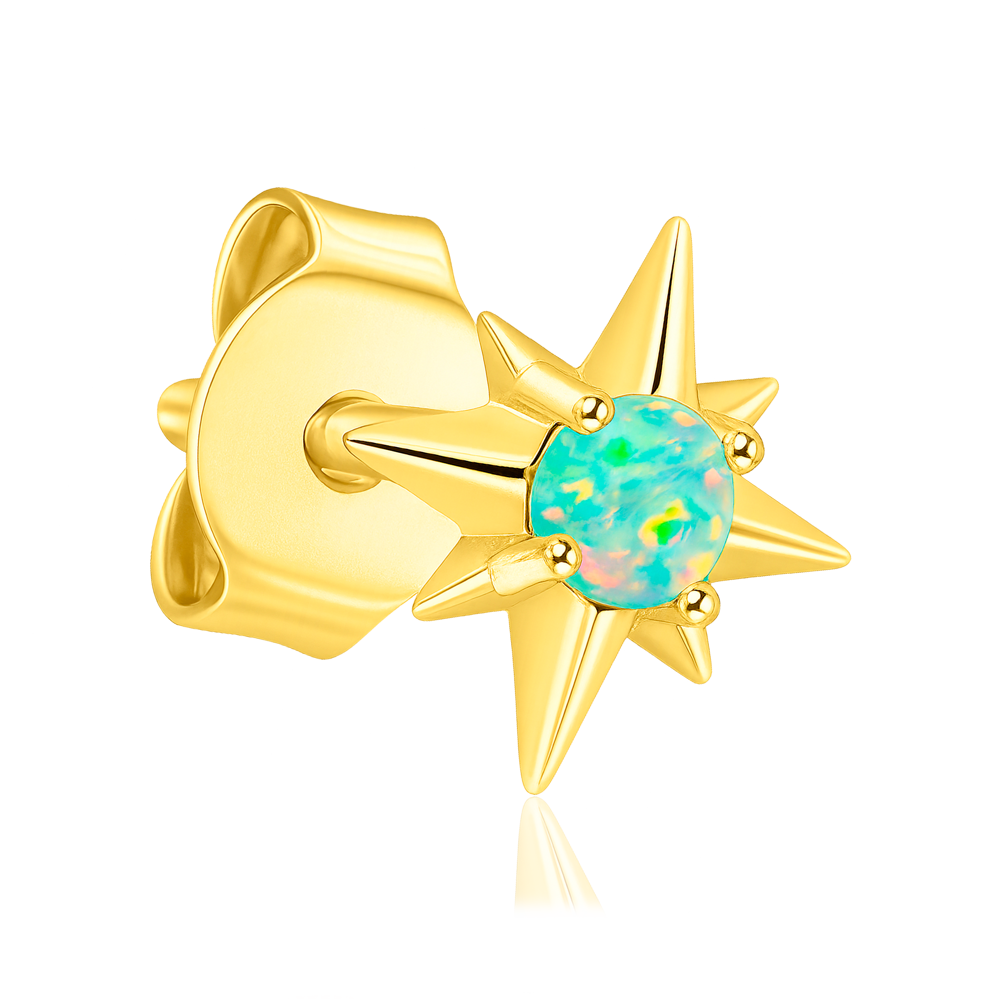 Gold Opal Stella Earring