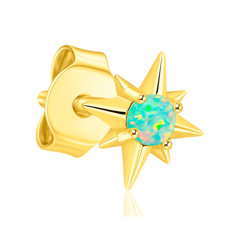 Gold Opal Stella Earring