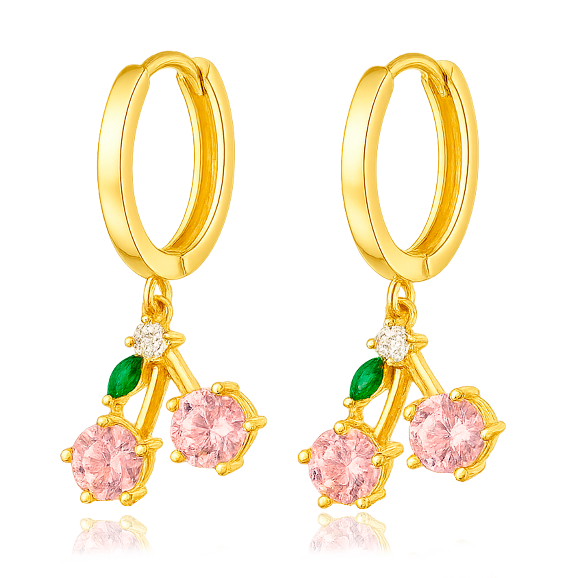 Aros Cereza Rosa