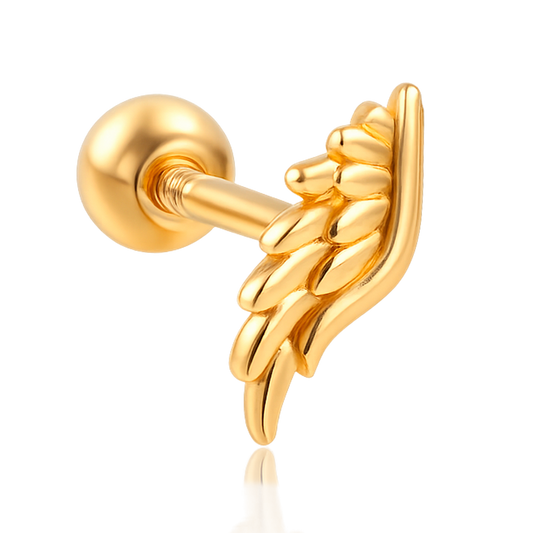 Hermes Gold Earring