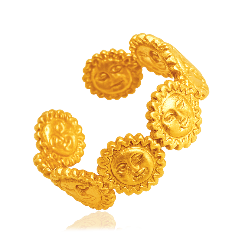 Anillo de Sol a Sol Oro