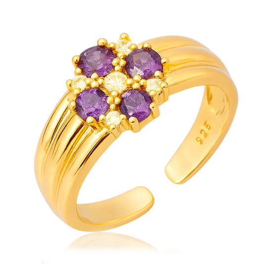 Parisa lilac ring