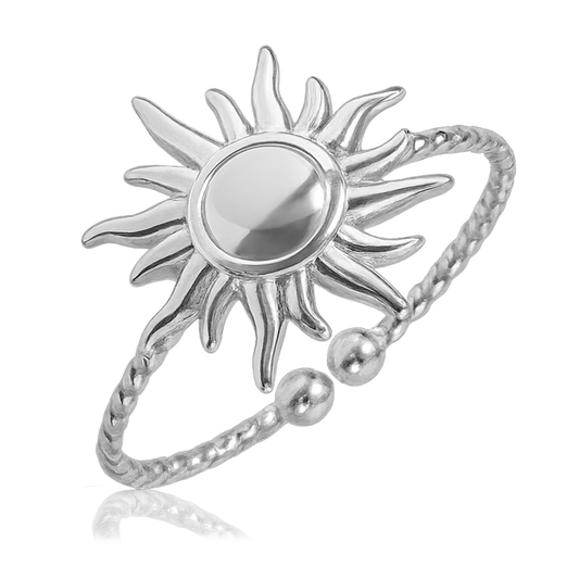 Anillo Mini Sun Plata