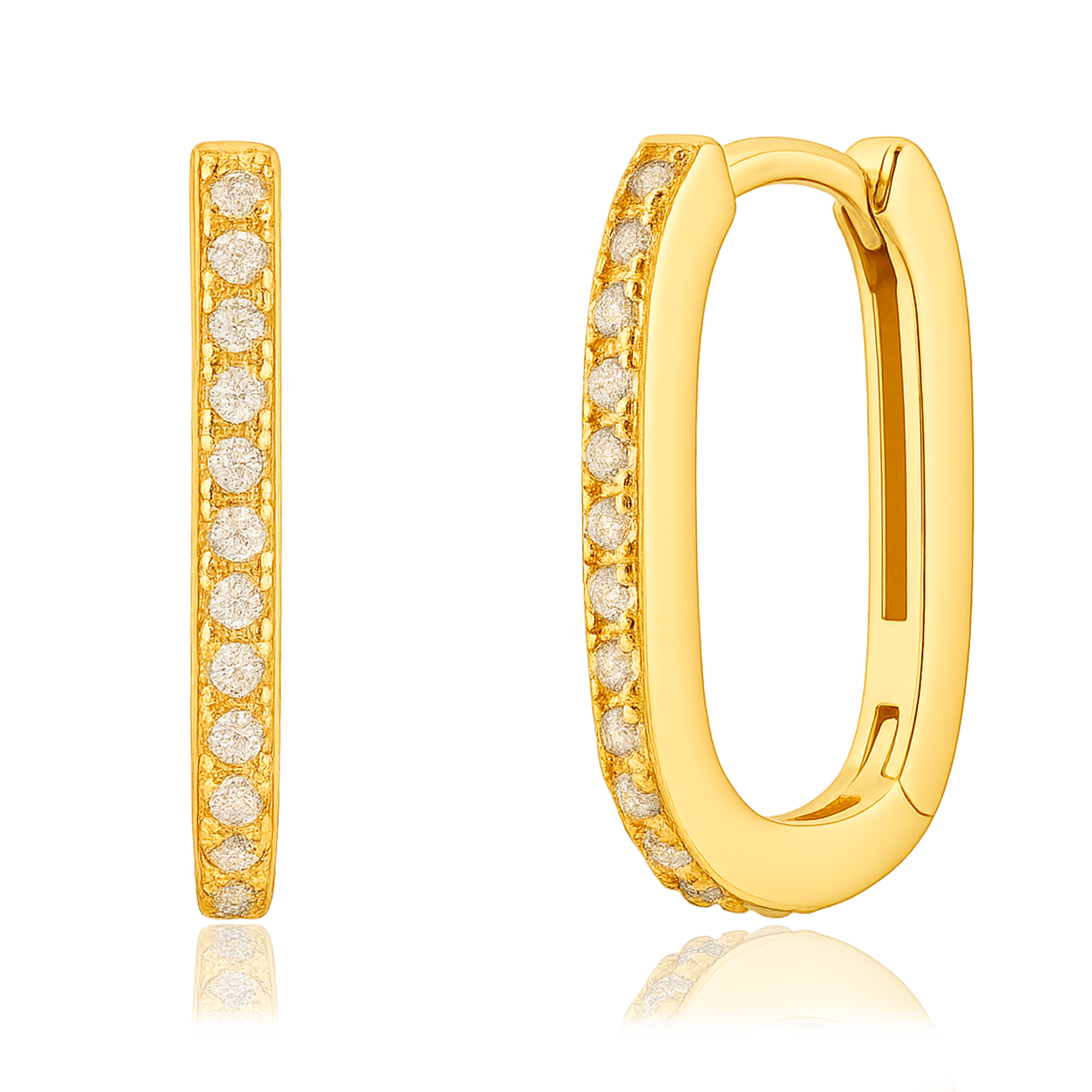 Soraya Gold Earrings 