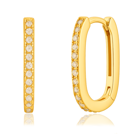 Soraya Gold Earrings 