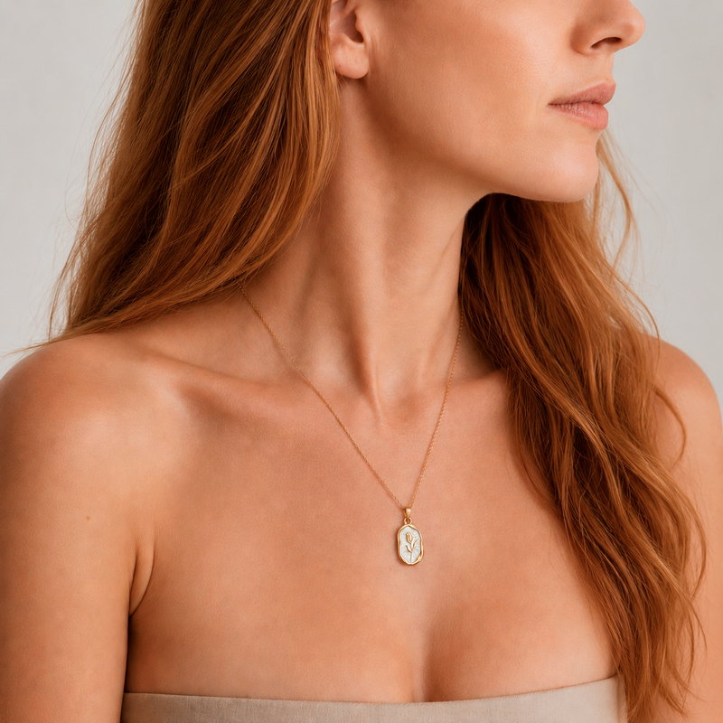 Gold Sun Necklace