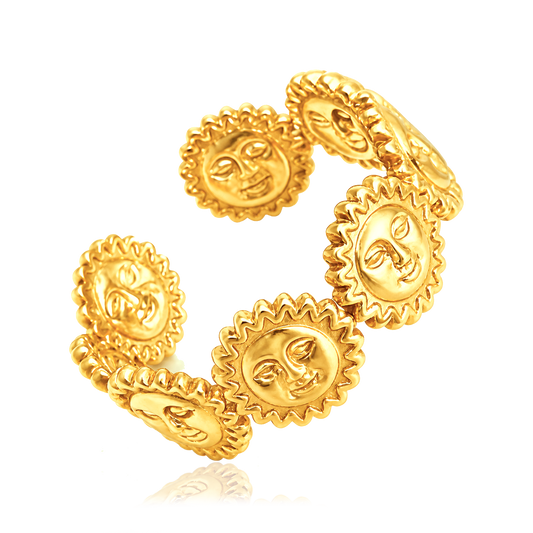 Anello Sole a Sole Oro