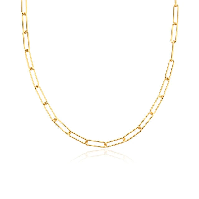 Gold Long Links Choker 