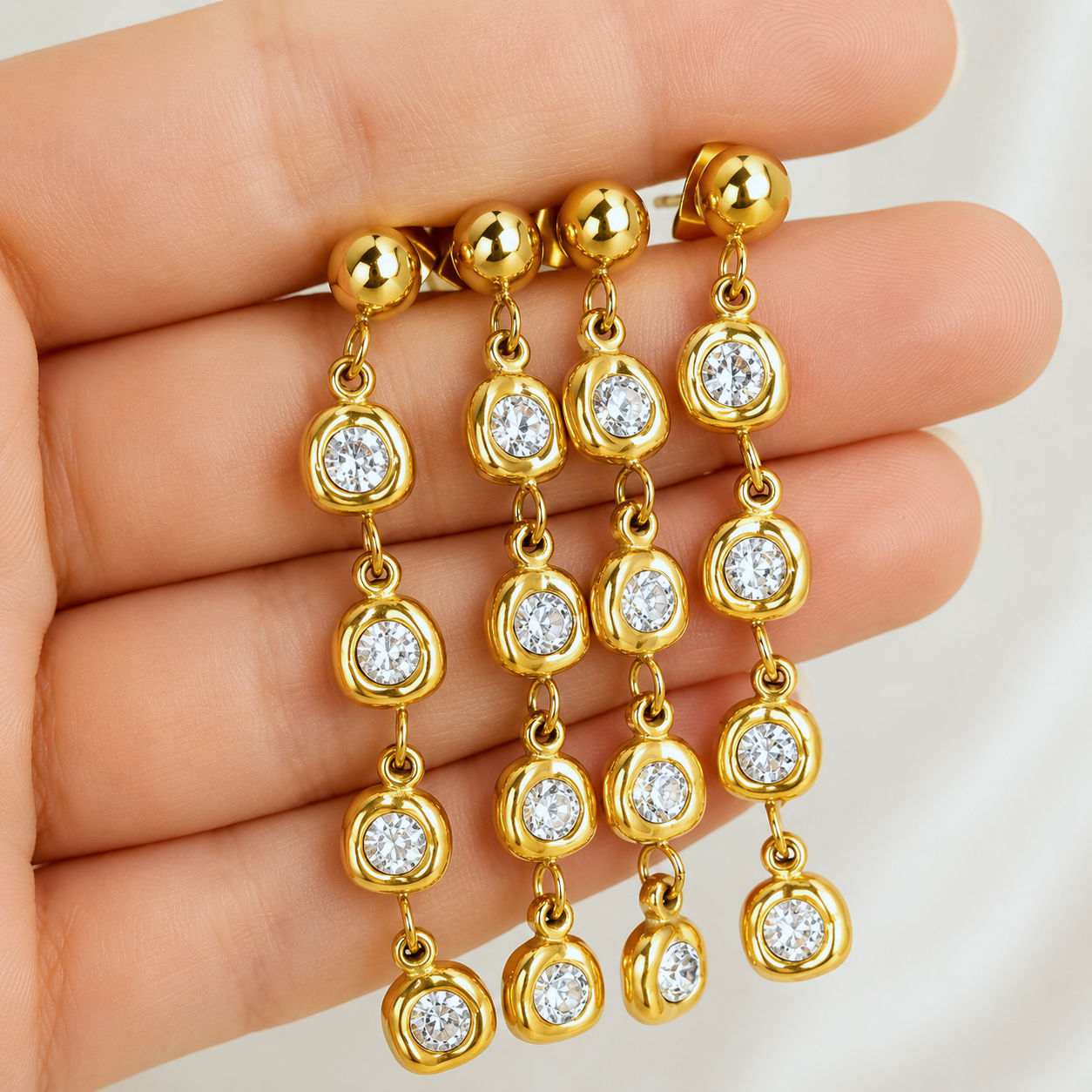 Pendientes Goldelia Oro