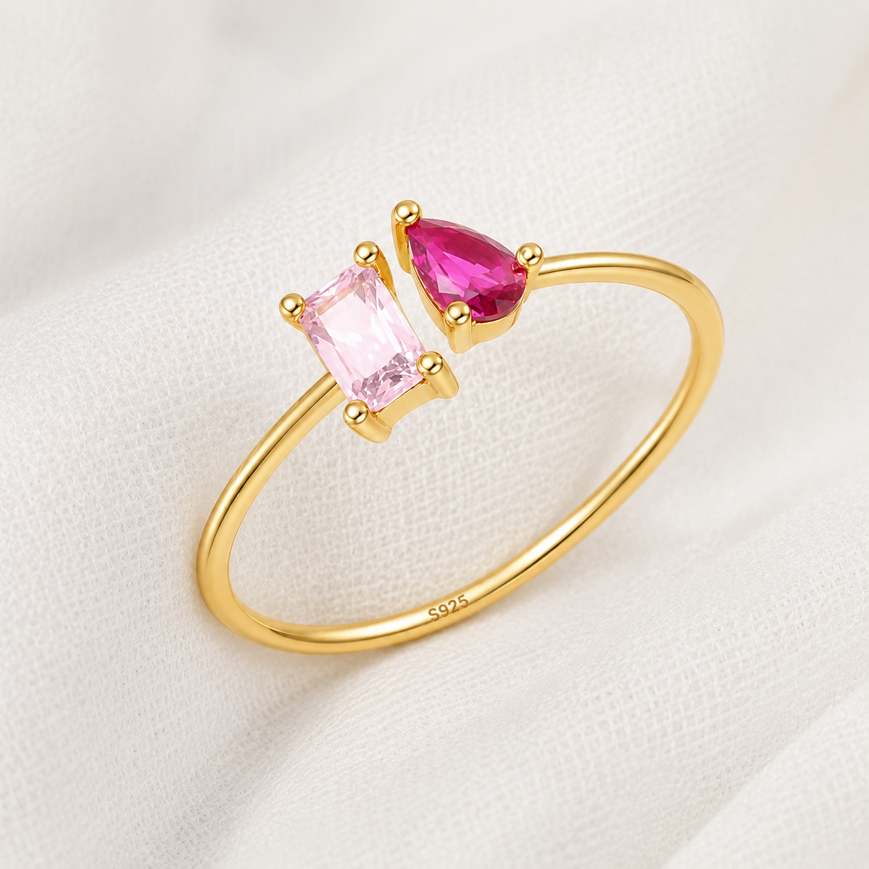 Anello White Fior d'Oro