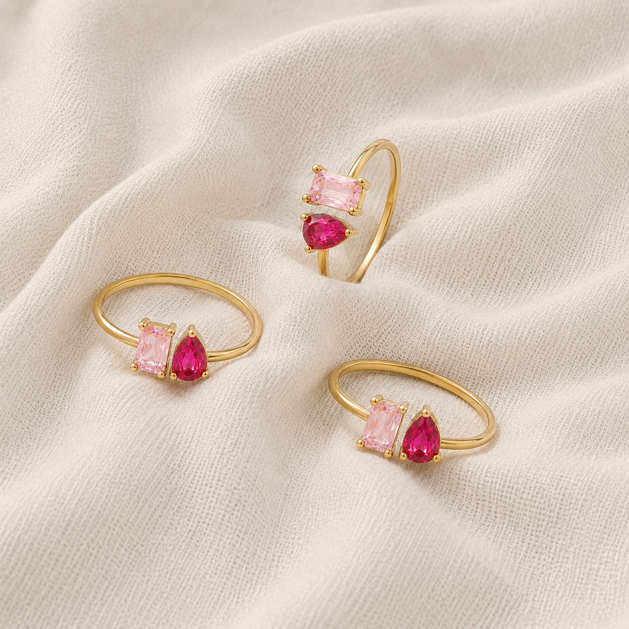 Anello White Fior d'Oro