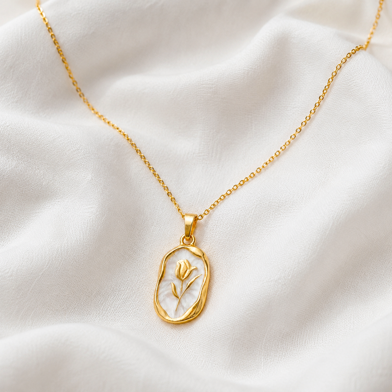 Gold Sun Necklace