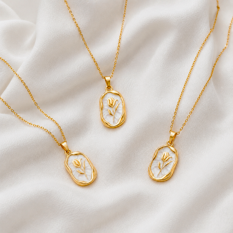 Gold Sun Necklace