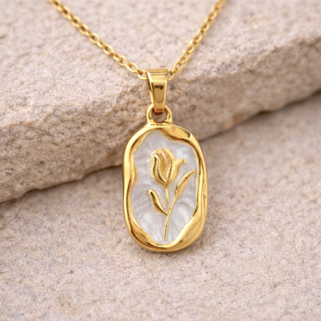 Gold Sun Necklace