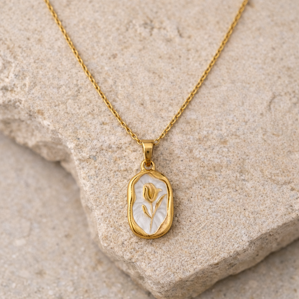 Gold Sun Necklace