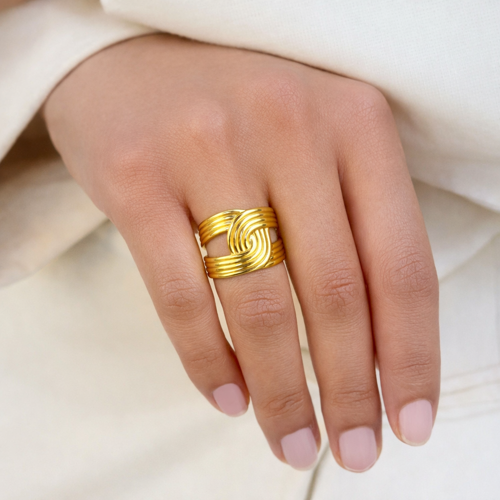 Anillo Dune Oro