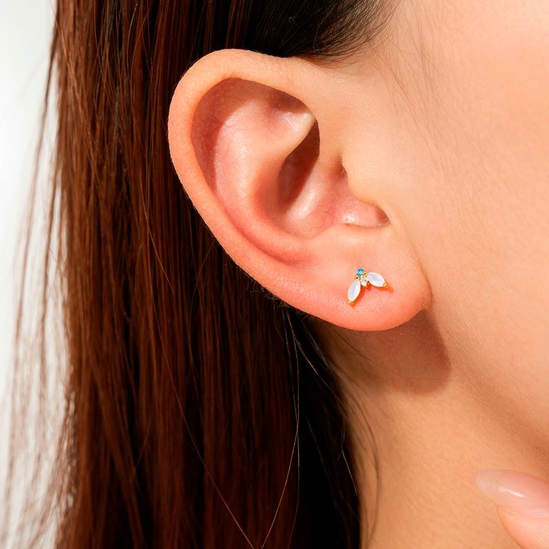 Pendientes Celeste Nai Oro