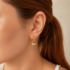 Aros Jaya Pink Oro