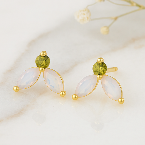 Stary Gold Earrings