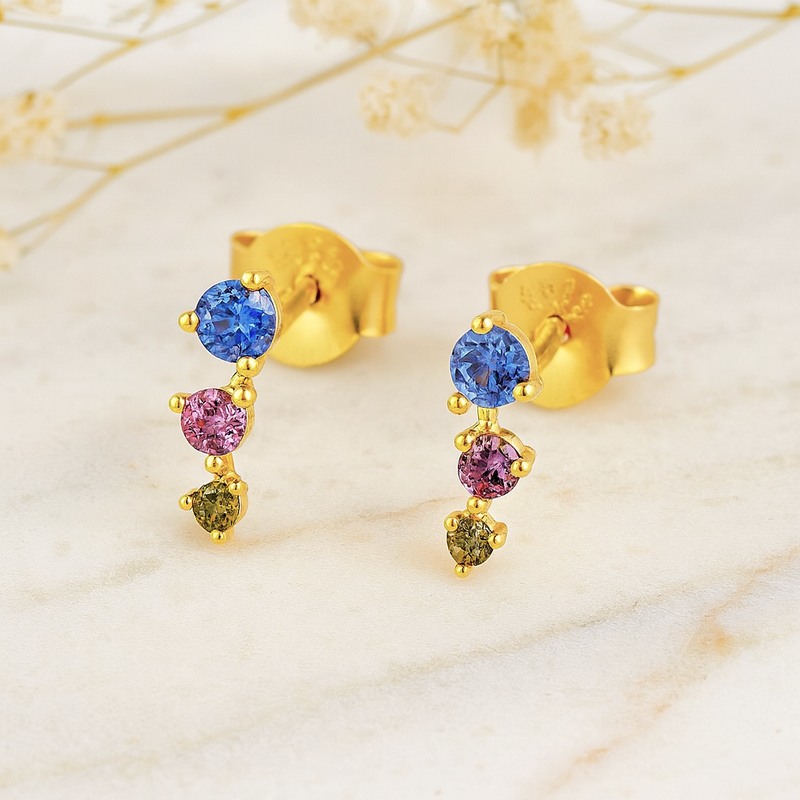 Stary Gold Earrings