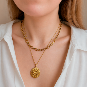Collar Amor de Madre Oro