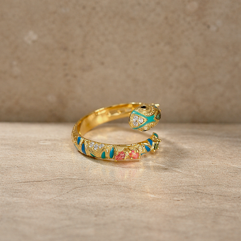 Anillo Colorful Nagira Oro