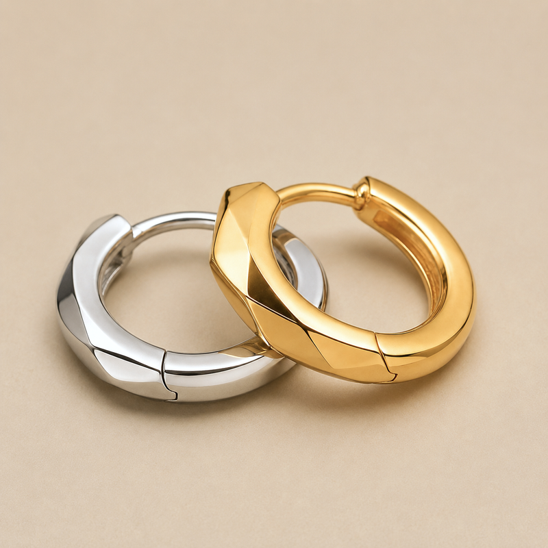 Aros Geometric Plata