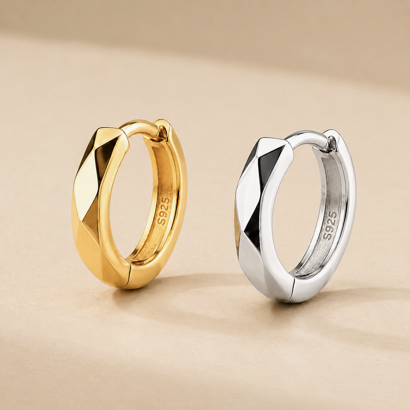 Aros Geometric Plata