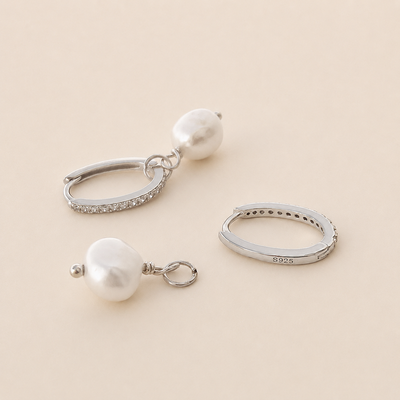Ivana Silver Earrings