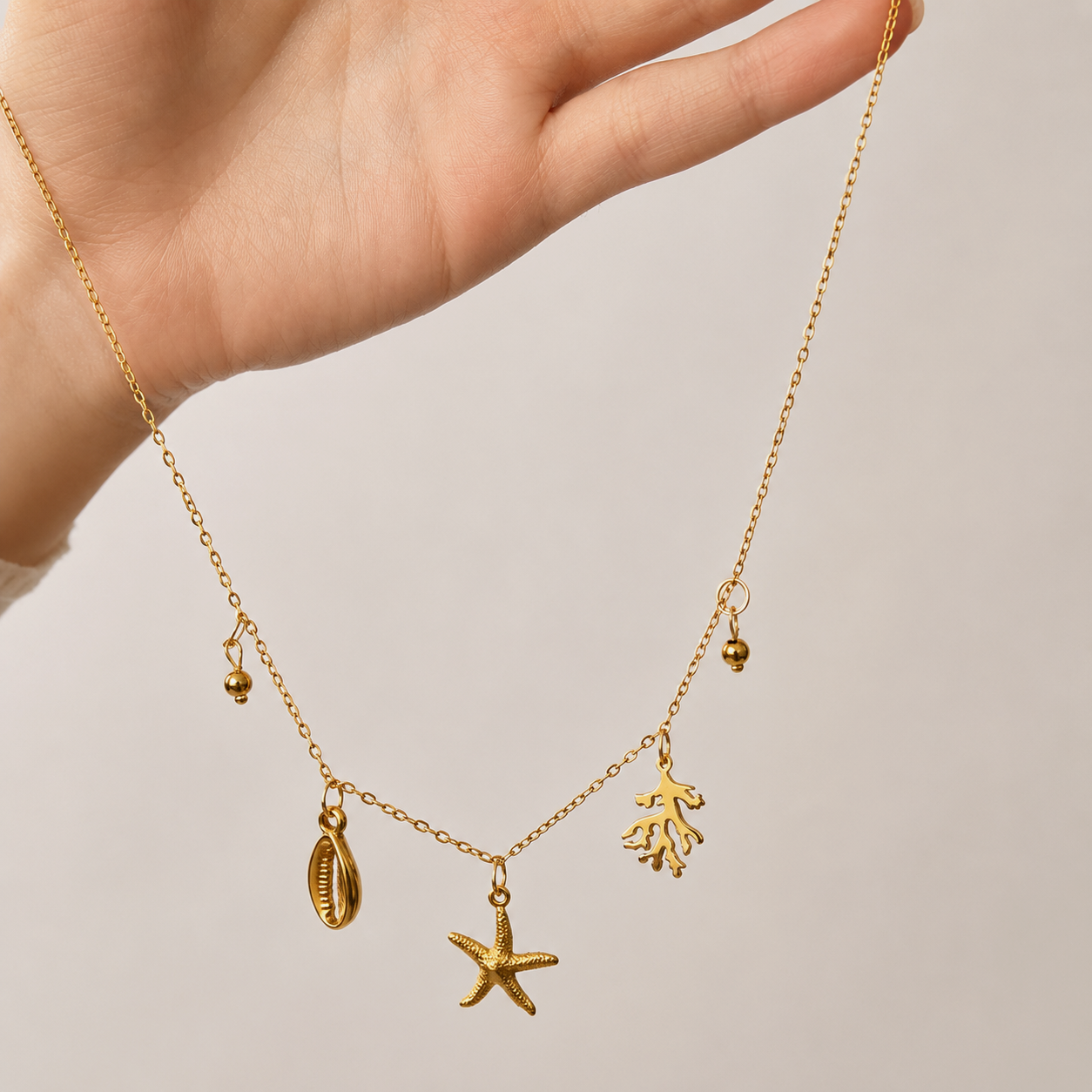 Collar Salina Charms Oro