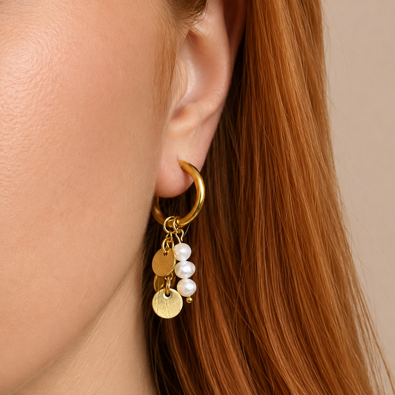 Aros Medium Basic Afrodita Oro
