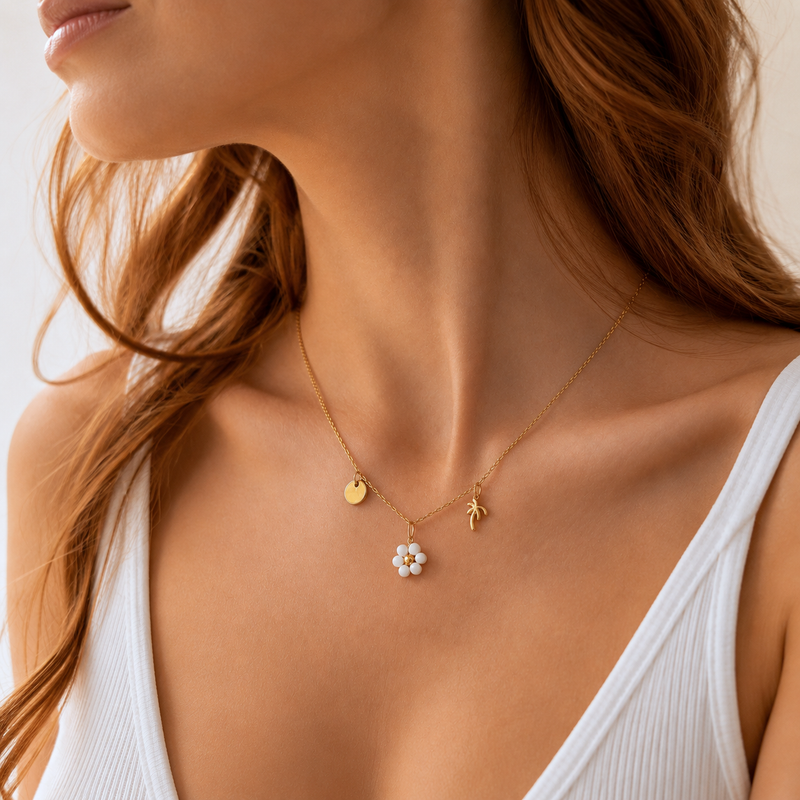 Collar Nalu Charms Oro