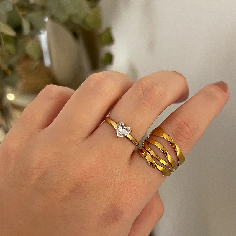 Anillo Shiny Love Oro