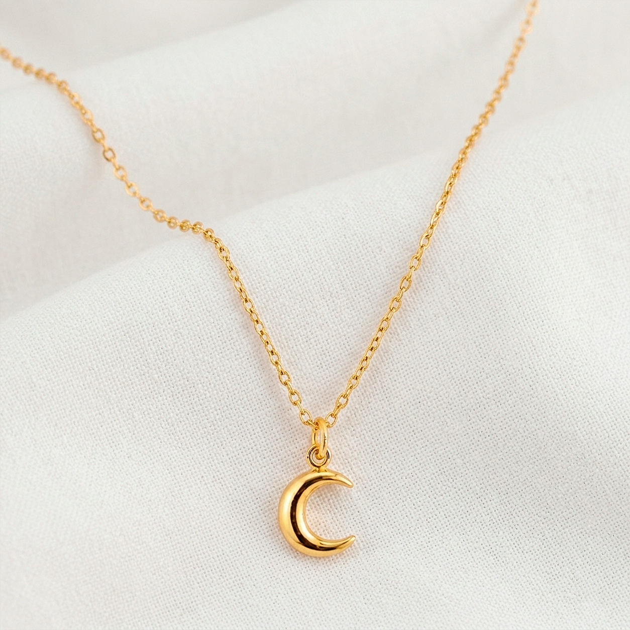 Collana 3D Mini Cuore Oro