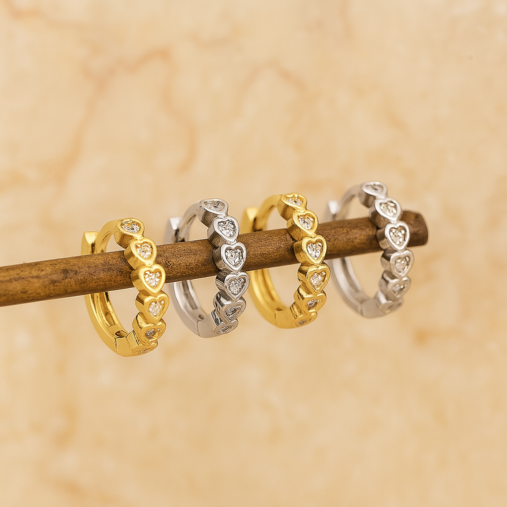 Axelia Gold Earrings