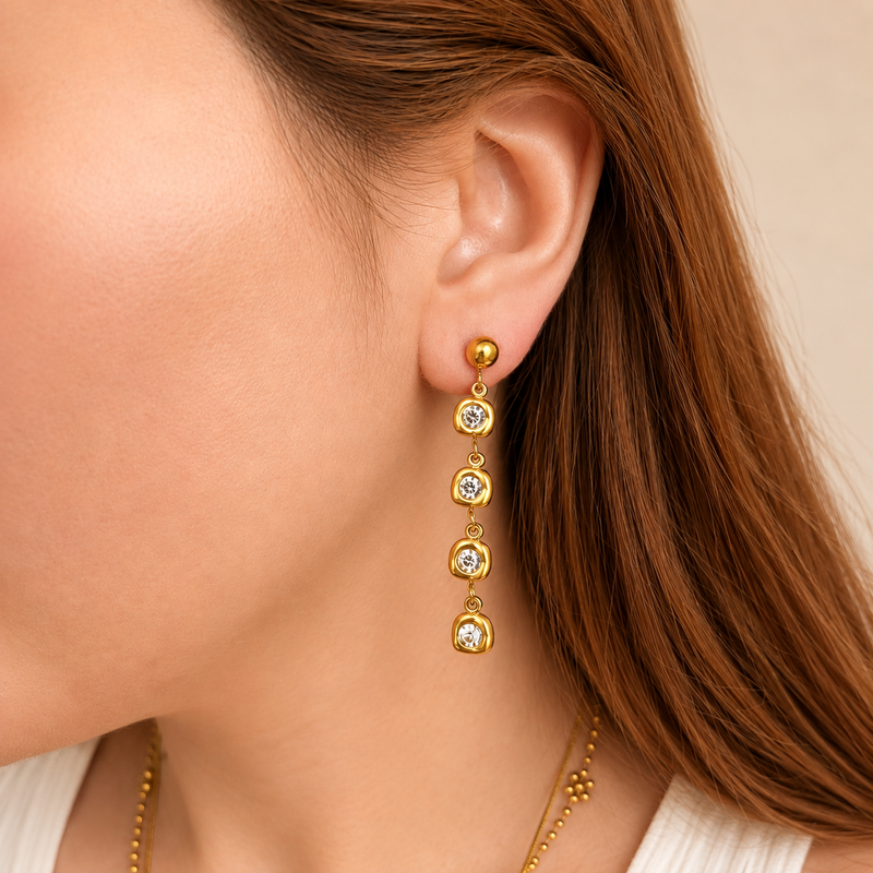 Pendientes Goldelia Oro