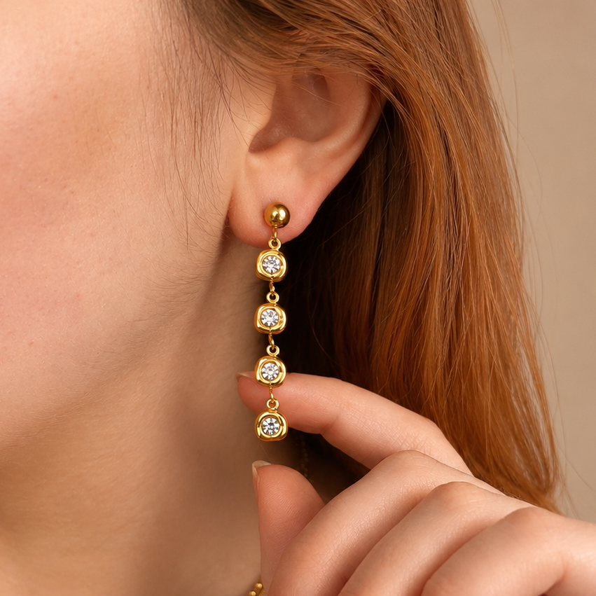 Pendientes Goldelia Oro