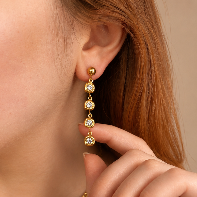 Pendientes Goldelia Oro