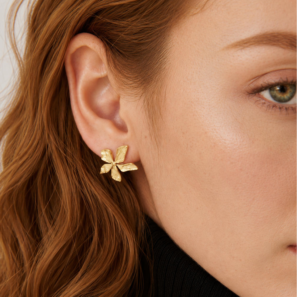 Big Curly Hoops 