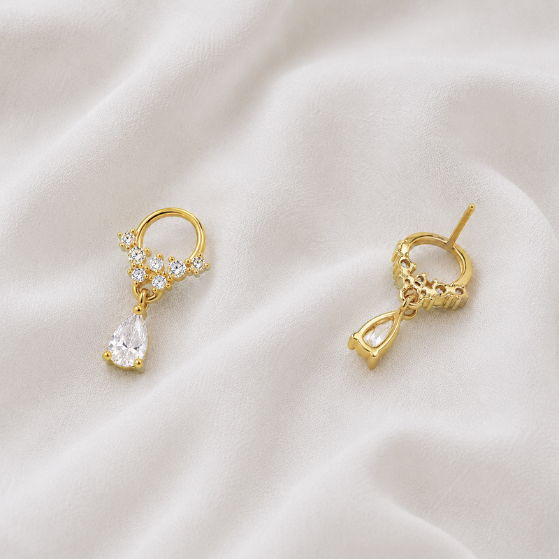 Stary Gold Earrings