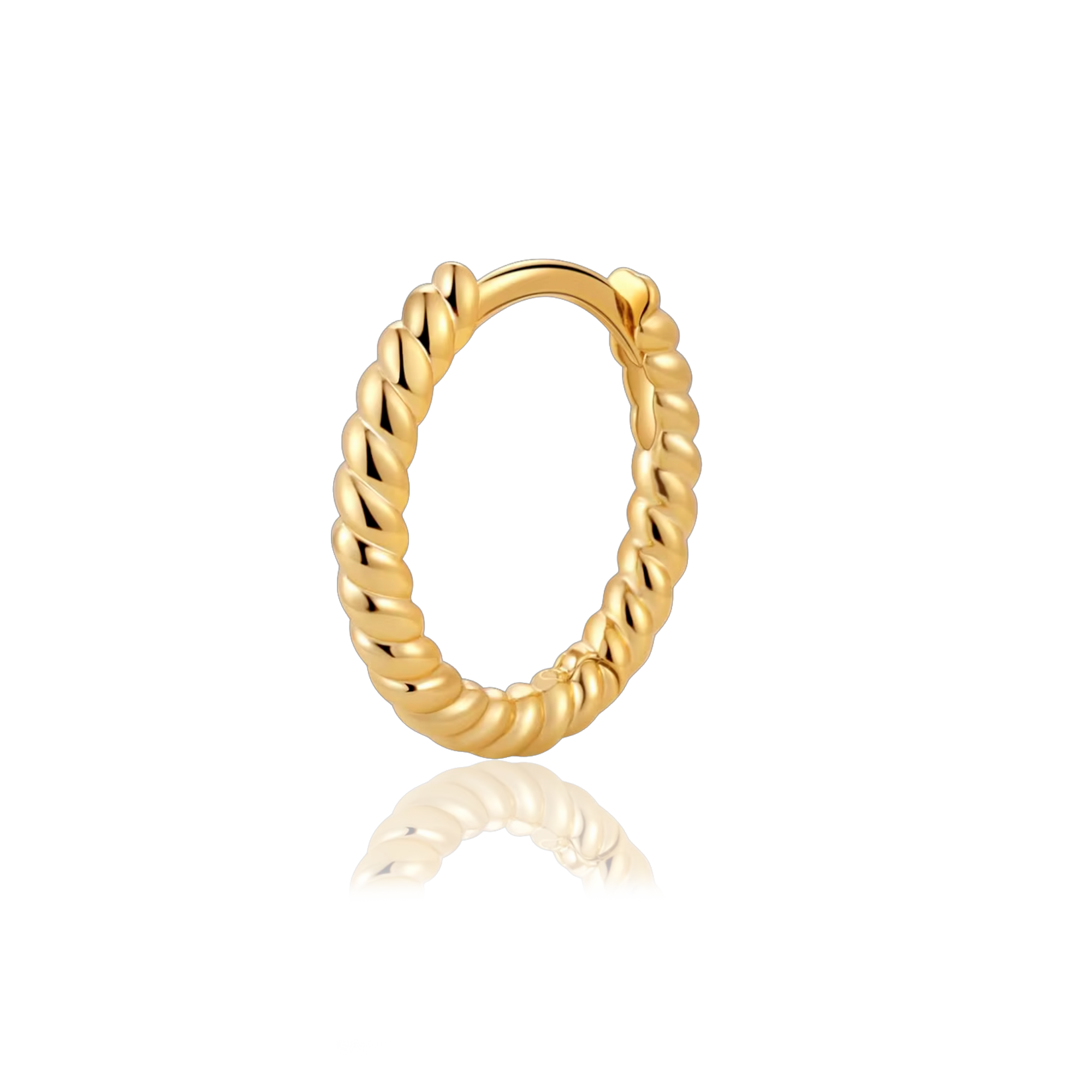 Aro Curly Oro - 8mm