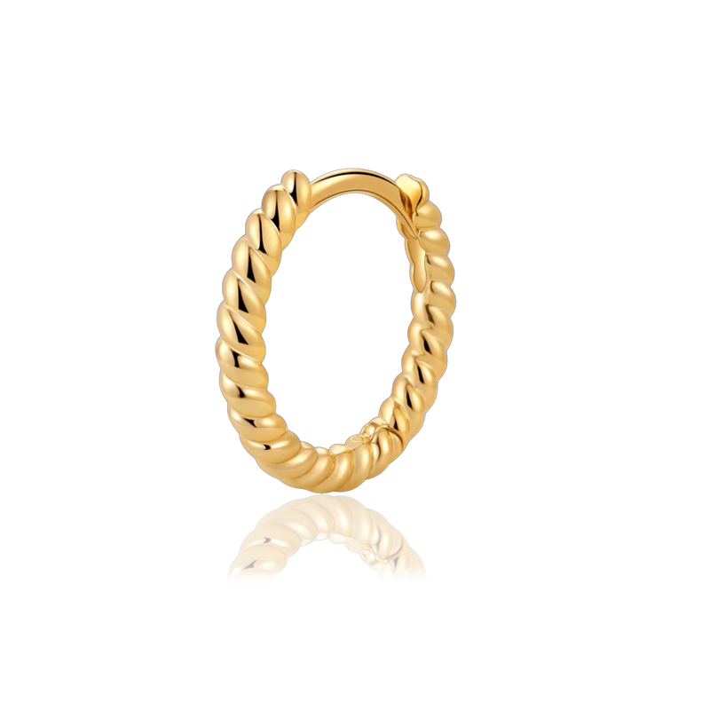 Aro Curly Oro - 8mm