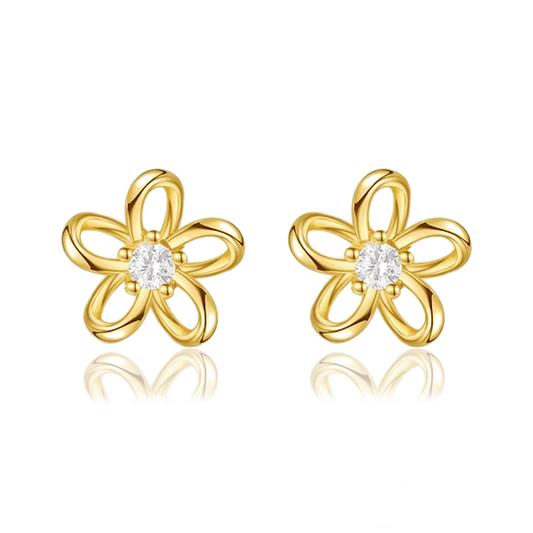 Stary Gold Earrings