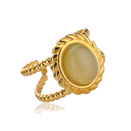 Anillo Peridoto Vintage Oro