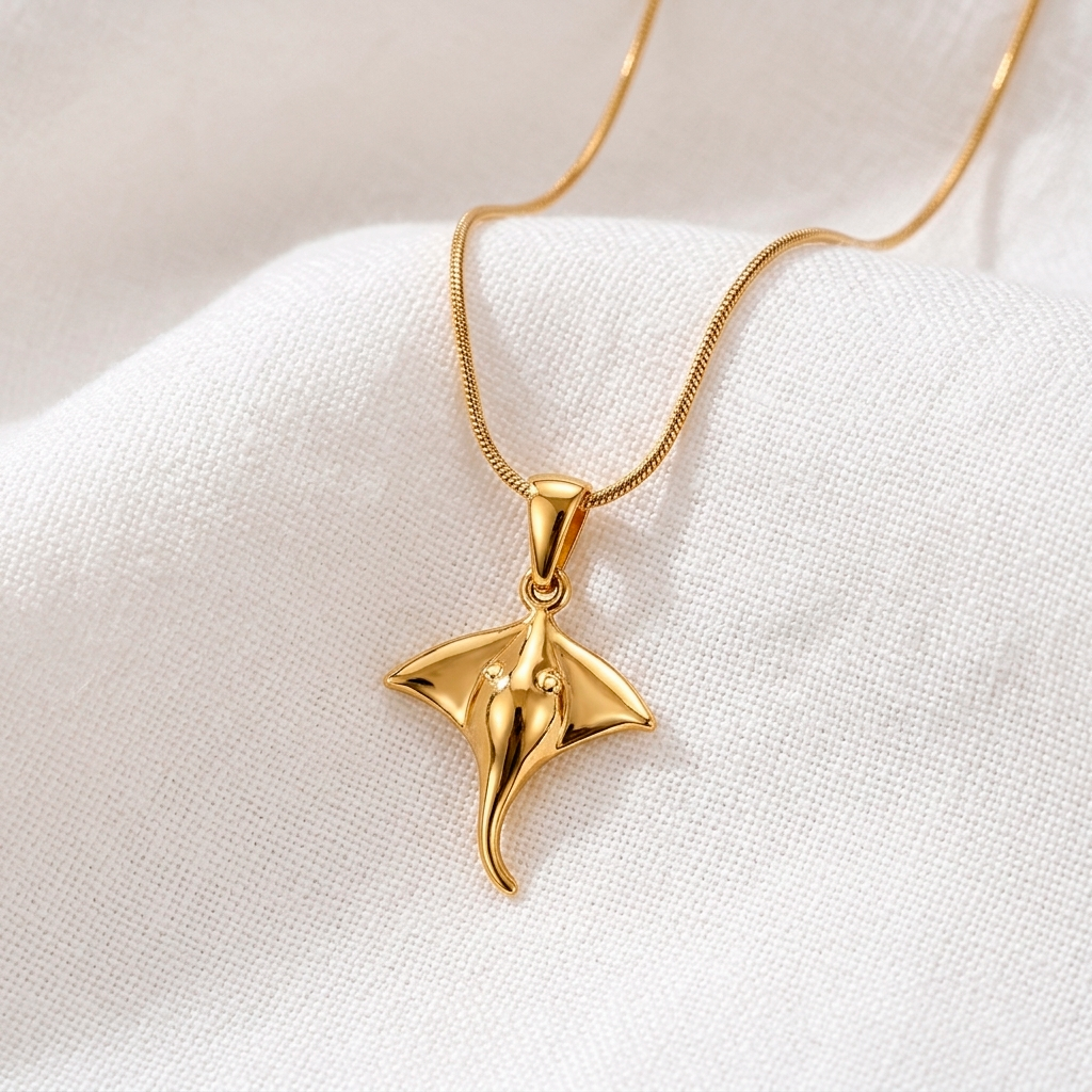 Gold Sun Necklace