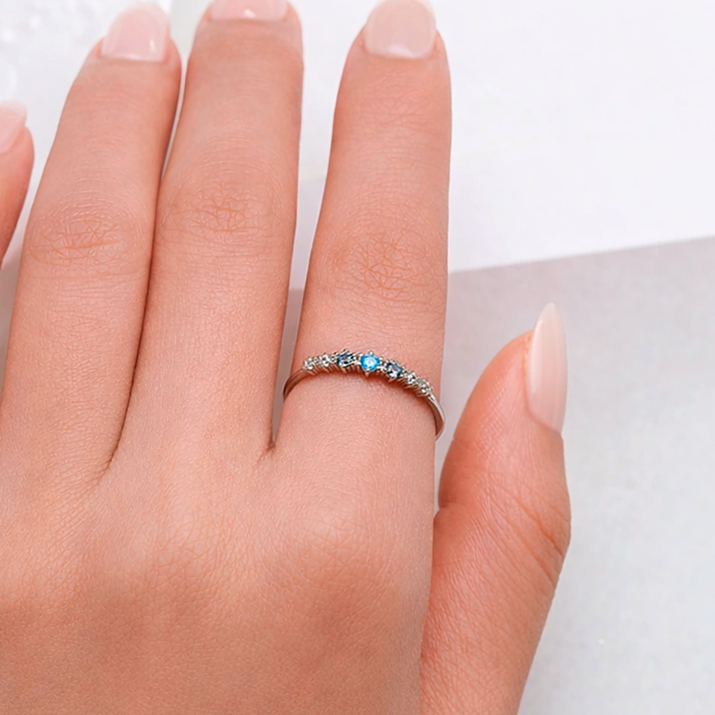 Anillo Azurielle Plata