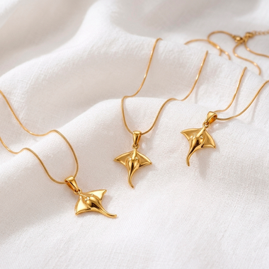 Gold Sun Necklace